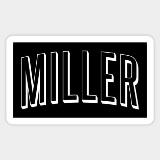 Miller Block Sticker